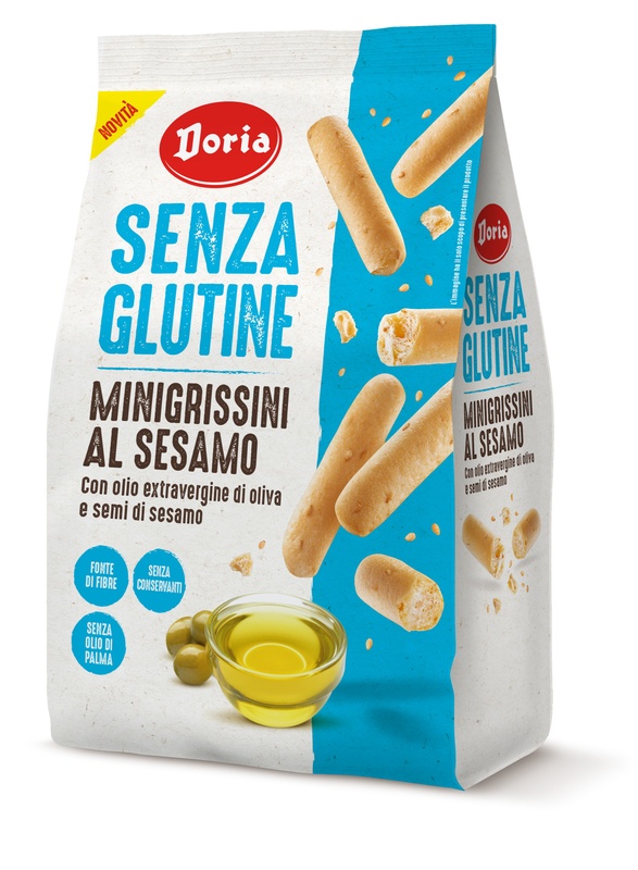 DORIA MINIGRISSINI SESAMO 150 G - Farmapre