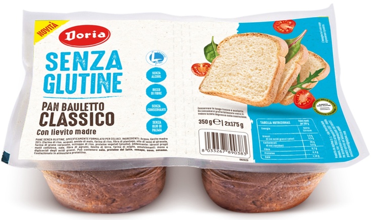 DORIA PAN BAULETTO CLASSICO 2X175 G - Farmapre