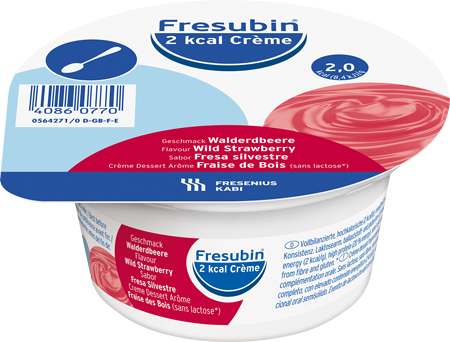 FRESUBIN 2KCAL CREMA FRAGOLA 4 X 125 G - Farmapre