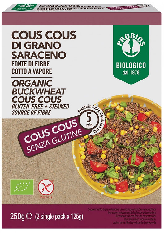 PROBIOS ALTRI CEREALI EASY COUS COUS SARACENO 250 G - Farmapre