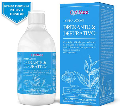 OPTIMAX DRENANTE DEPURATIVO 500 ML - Farmapre