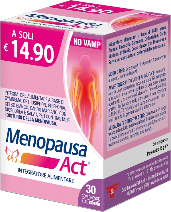 MENOPAUSA ACT 30 COMPRESSE - Farmapre