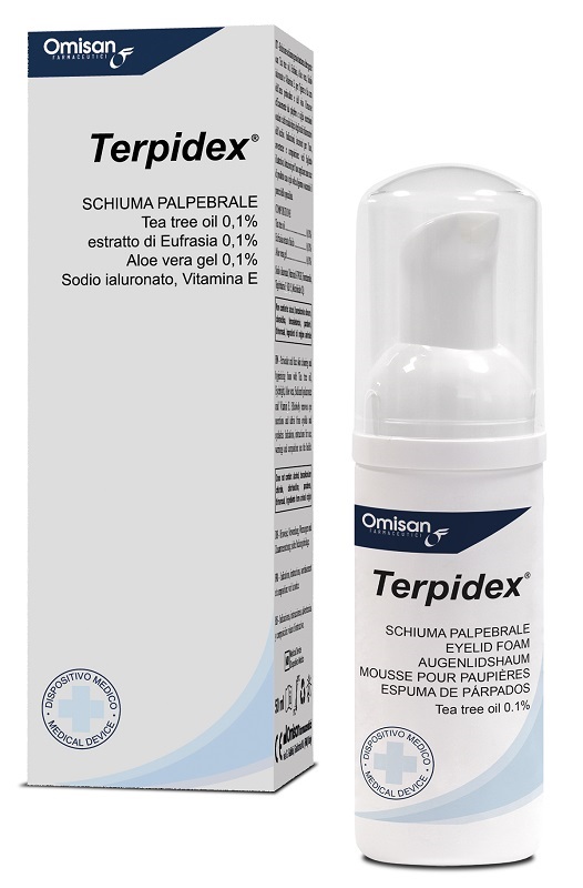 SCHIUMA PALPEBRALE TERPIDEX 50 ML - Farmapre