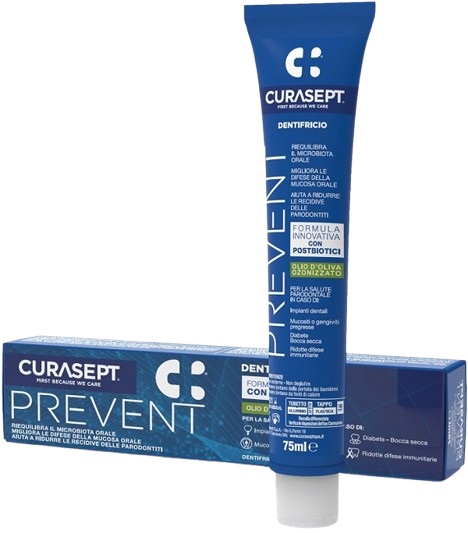 CURASEPT PREVENT DENTIFRICIO 75 ML - Farmapre