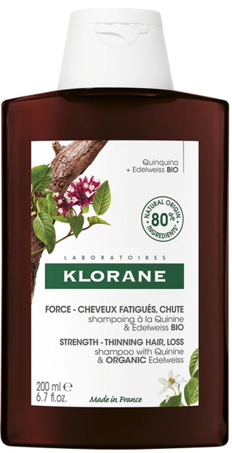 KLORANE SHAMPOO CHININA-STELLA ALPINA BIO 400 ML - Farmapre