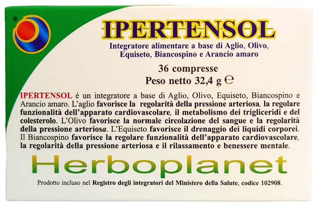 IPERTENSOL 36 COMPRESSE - Farmapre