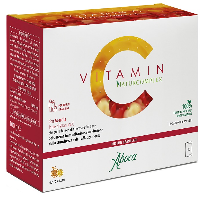 VITAMIN C NATURCOMPLEX 20 BUSTINE - Farmapre
