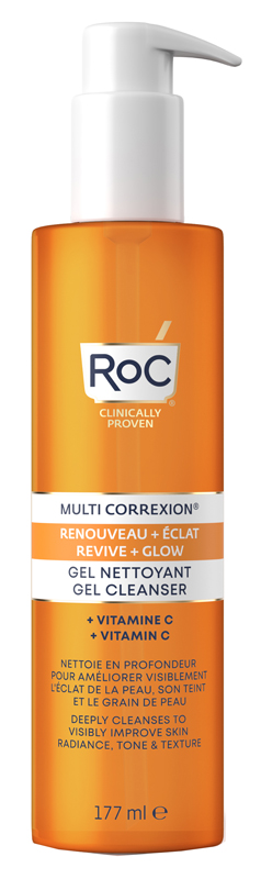 ROC MULTI CORREXION REVIVE + GLOW GEL DETERGENTE - Farmapre