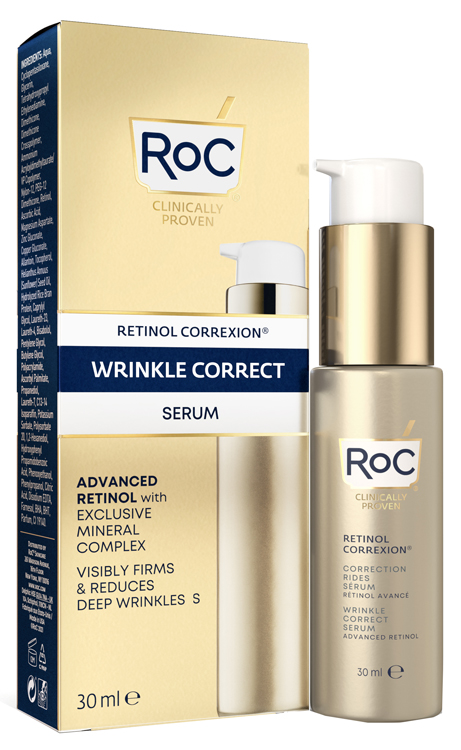 ROC RETINOL CORREXION WRINKLE CORRECT SIERO 30 ML - Farmapre