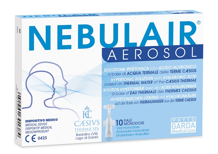 NEBULAIR AEROSOL SOLUZIONE IPERTONICA 10 FIALE MONODOSE 3 ML ACQTERM - Farmapre