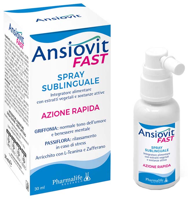 ANSIOVIT FAST SPRAY SUBLINGUALE 30 ML - Farmapre