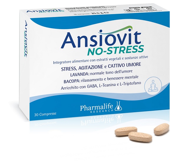 ANSIOVIT NO STRESS 30 COMPRESSE - Farmapre