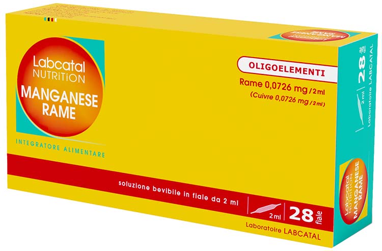 LABCATAL NUTRITION MANGANESE/RAME 28 FIALE 2 ML - Farmapre