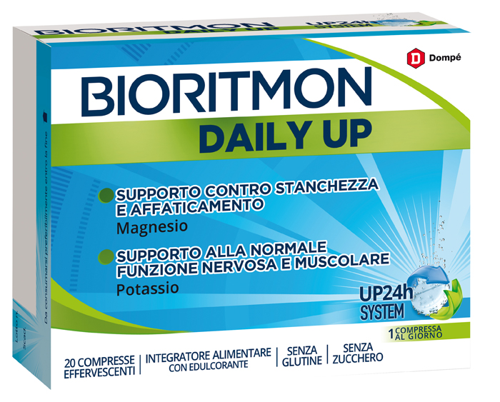 BIORITMON DAILY UP 20 COMPRESSE SENZA ZUCCHERO - Farmapre