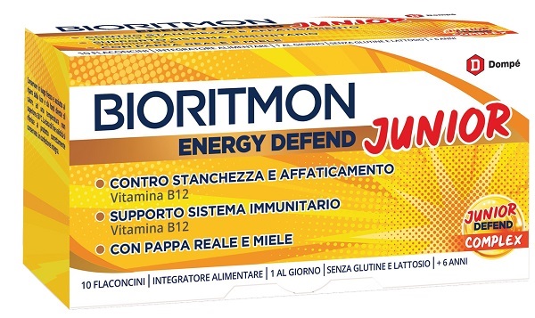 BIORITMON ENERGY DEFEND JUNIOR 10 FLACONCINI 10 ML - Farmapre