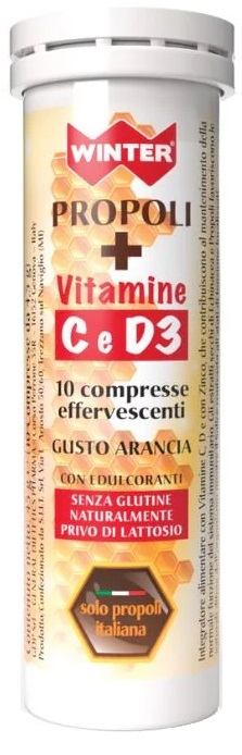 WINTER PROPOLI+VIT C/D3 10 COMPRESSE - Farmapre