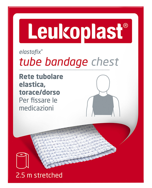 BENDA RETE ELASTOFIX LEUKOPLAST TORACE 2,50 M - Farmapre