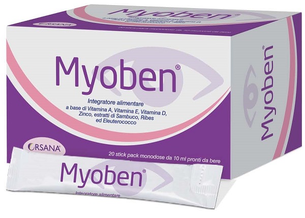 MYOBEN 20 STICK PACK MONODOSE DA 10 ML - Farmapre