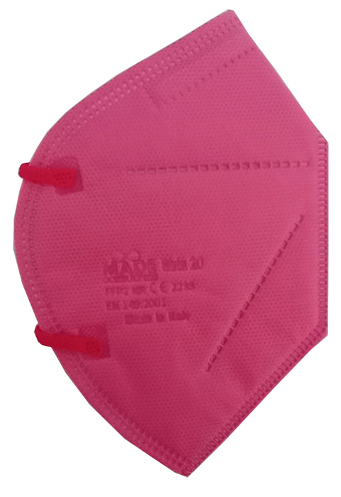 SIRIA 20 SEMIMASCHERA FILTRANTE ANTIPOLVERE FFP2 NR PINK - Farmapre