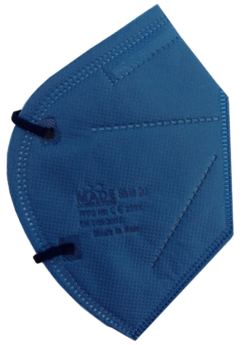 SIRIA 20 SEMIMASCHERA FILTRANTE ANTIPOLVERE FFP2 NR BLUE - Farmapre