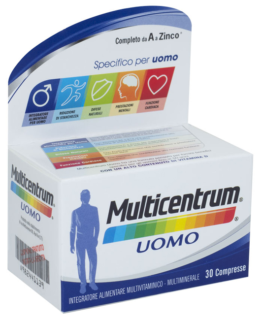 MULTICENTRUM UOMO 30 COMPRESSE - Farmapre