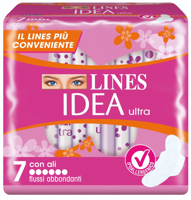LINES IDEA ULTRA FLUSSI ABBONDANTI 7 PEZZI - Farmapre