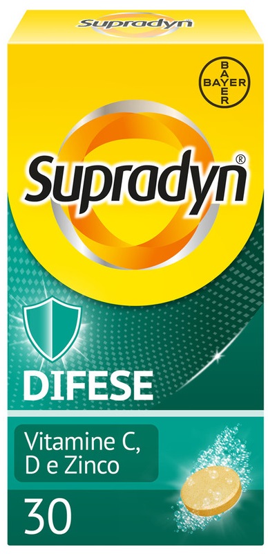SUPRADYN DIFESE 30 COMPRESSE EFFERVESCENTI - Farmapre