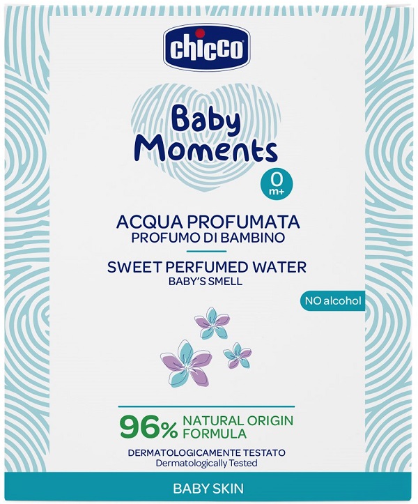 CHICCO BABY MOMENTS ACQUA PROFUMATA DELICATE 100 ML - Farmapre