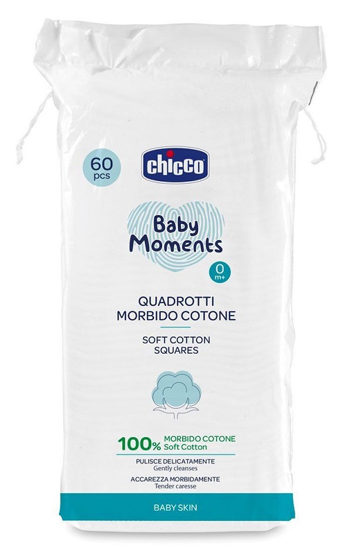 CHICCO BABY MOMENTS QUADROTTI 60 PEZZI - Farmapre