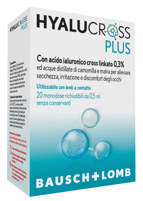 HYALUCROSS PLUS 20 FLACONCINI MONODOSE DA 0,5 ML - Farmapre