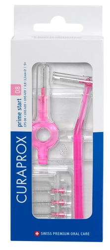 CURAPROX CPS 08 SCOVOLINO PRIME START 08 PINK 5 PEZZI - Farmapre