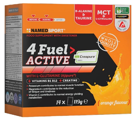4 FUEL> ACTIVE 14 BUSTINE ORANGE FLAVOUR - Farmapre