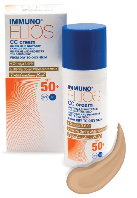 IMMUNO ELIOS CC CREAM SPF50+ TINTED MEDIUM 40 ML - Farmapre