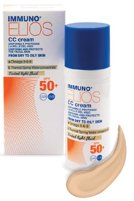 IMMUNO ELIOS CC CREAM SPF50+ TINTED LIGHT 40 ML - Farmapre