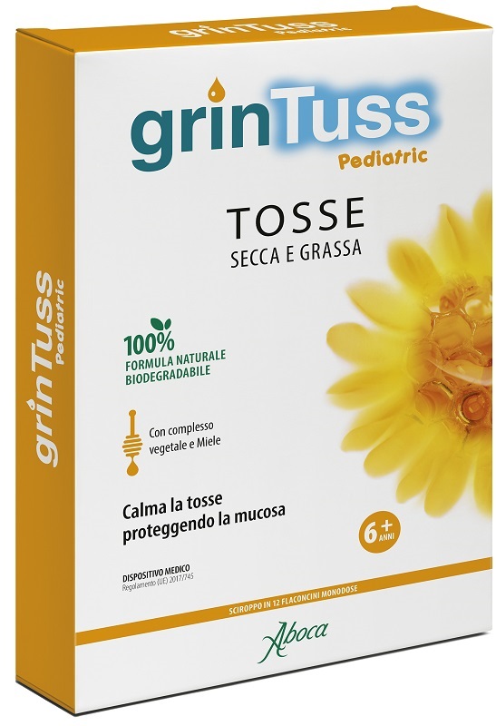 GRINTUSS PEDIATRIC SCIROPPO 12 FLACONCINI - Farmapre