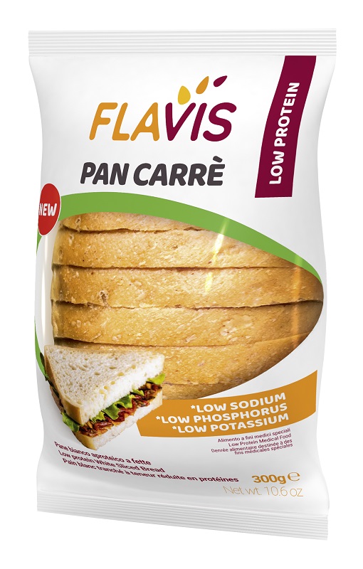 FLAVIS PAN CARRE' APROTEICO 300 G - Farmapre