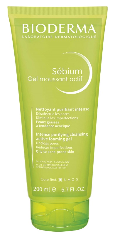 SEBIUM GEL MOUSSANT ACTIF 200 ML - Farmapre