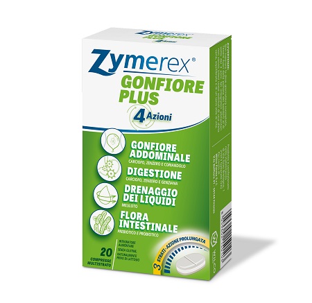 ZYMEREX GONFIORE PLUS 20 COMPRESSE - Farmapre