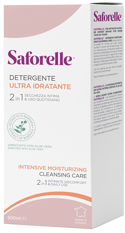 SAFORELLE DETERGENTE ULTRA IDRATANTE 500 ML - Farmapre