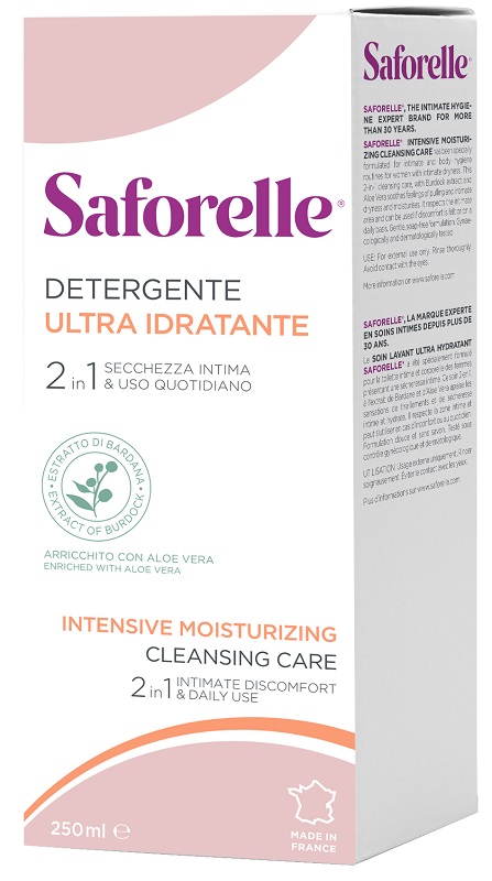 SAFORELLE DETERGENTE ULTRA IDRATANTE 250 ML - Farmapre