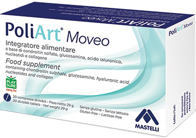 POLIART MOVEO 20 COMPRESSE DIVISIBILI NON RIVESTITE - Farmapre