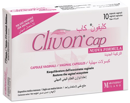 CLIVON CAP NUOVA FORMULA 10 CAPSULE VAGINALI - Farmapre