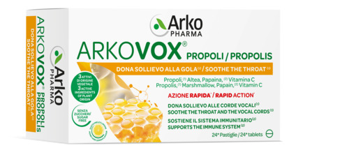 ARKOVOX PROPOLI MIELE/LIMONE 24 COMPRESSE - Farmapre