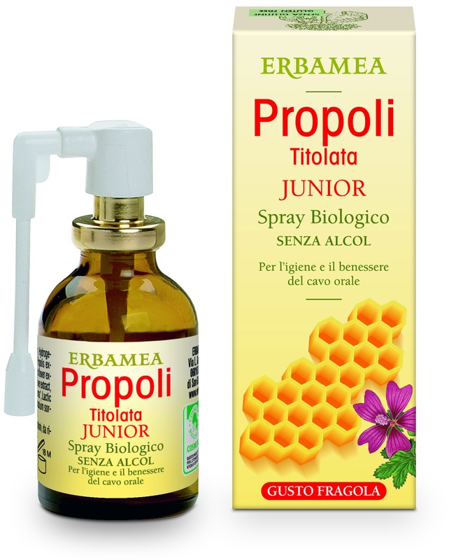 PROPOLI TITOLATA SPRAY JUNIOR BIOLOGICO 20 ML - Farmapre