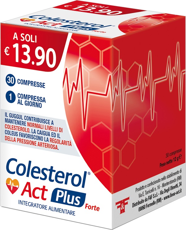 COLESTEROL ACT PLUS FORTE 30 COMPRESSE - Farmapre
