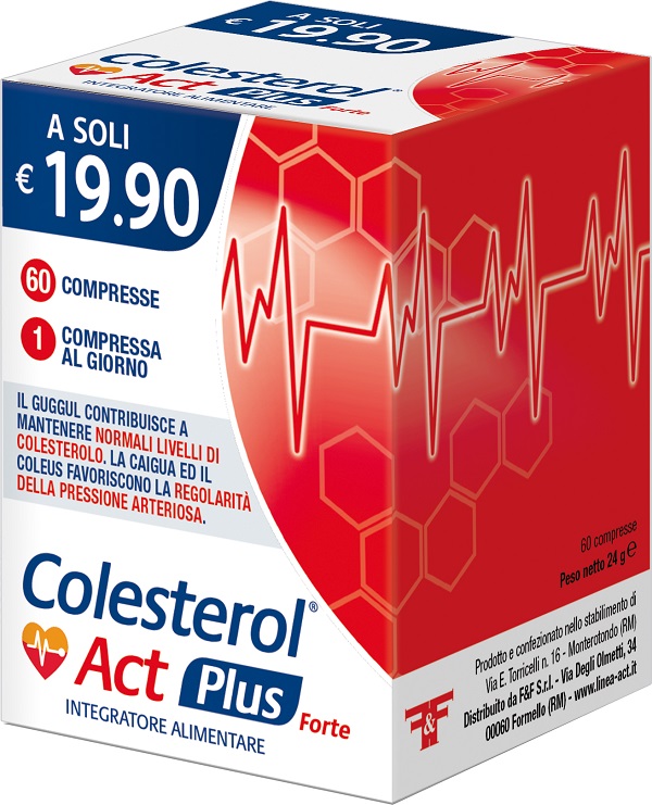 COLESTEROL ACT PLUS FORTE 60 COMPRESSE - Farmapre