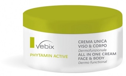 VEBIX PHYTAMIN E CREMA UNICA DERNOFUNSIONALE VISO E CORPO 300 ML - Farmapre