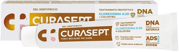 CURASEPT GEL DENTIFRICIO ADS DNA TRATTAMENTO PROTETTIVO 75 ML - Farmapre