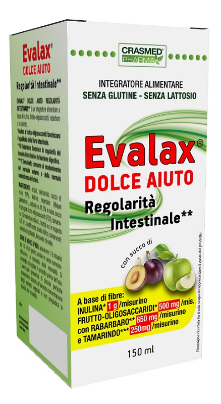 EVALAX DOLCE AIUTO REGOLARITA' INTESTINALE 150 ML - Farmapre