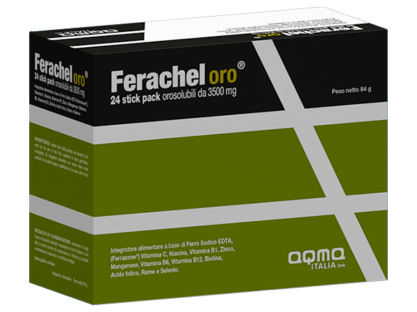 FERACHEL ORO 24 STICK OROSOLUBILI - Farmapre